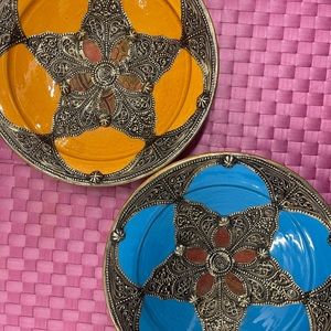 Moroccan style plates